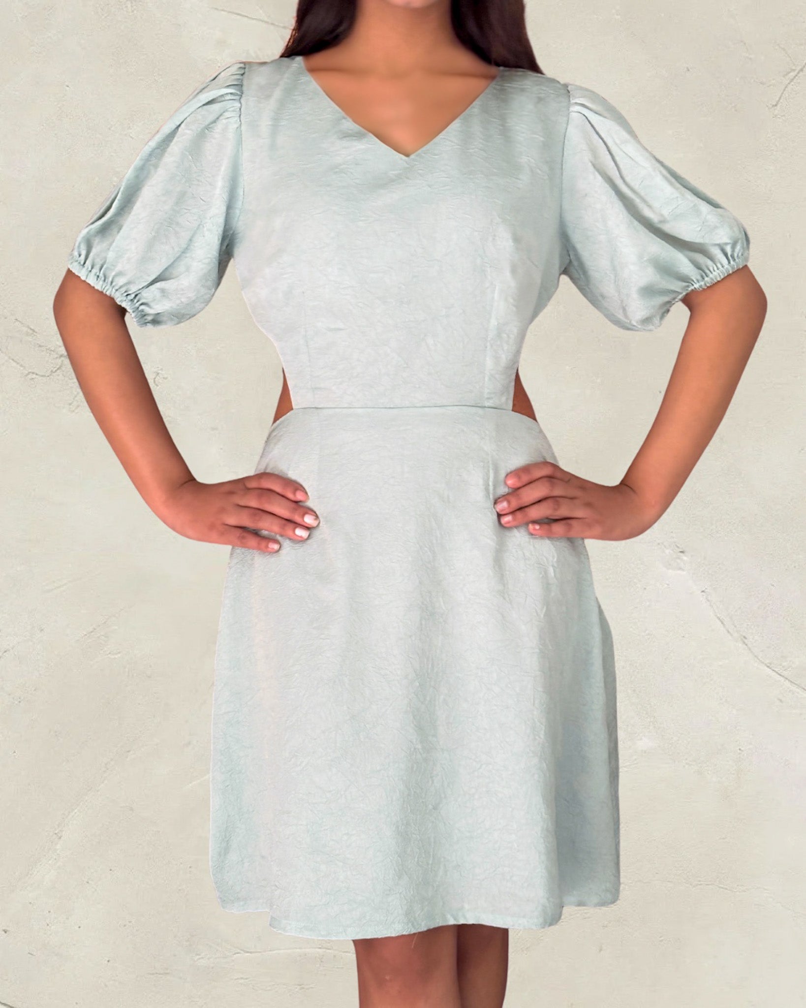 Aqua Mist Dress