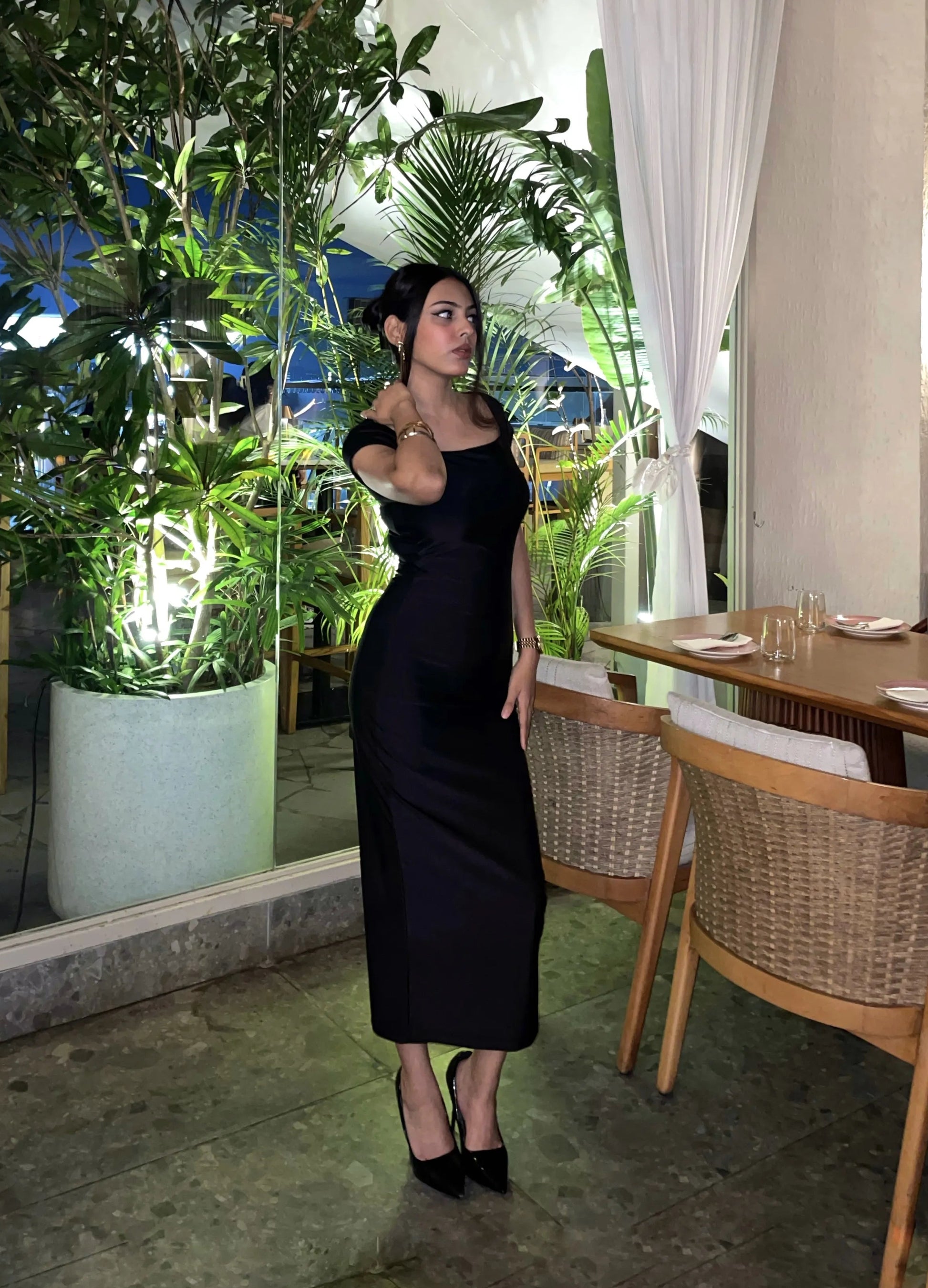 Noir Siren Dress