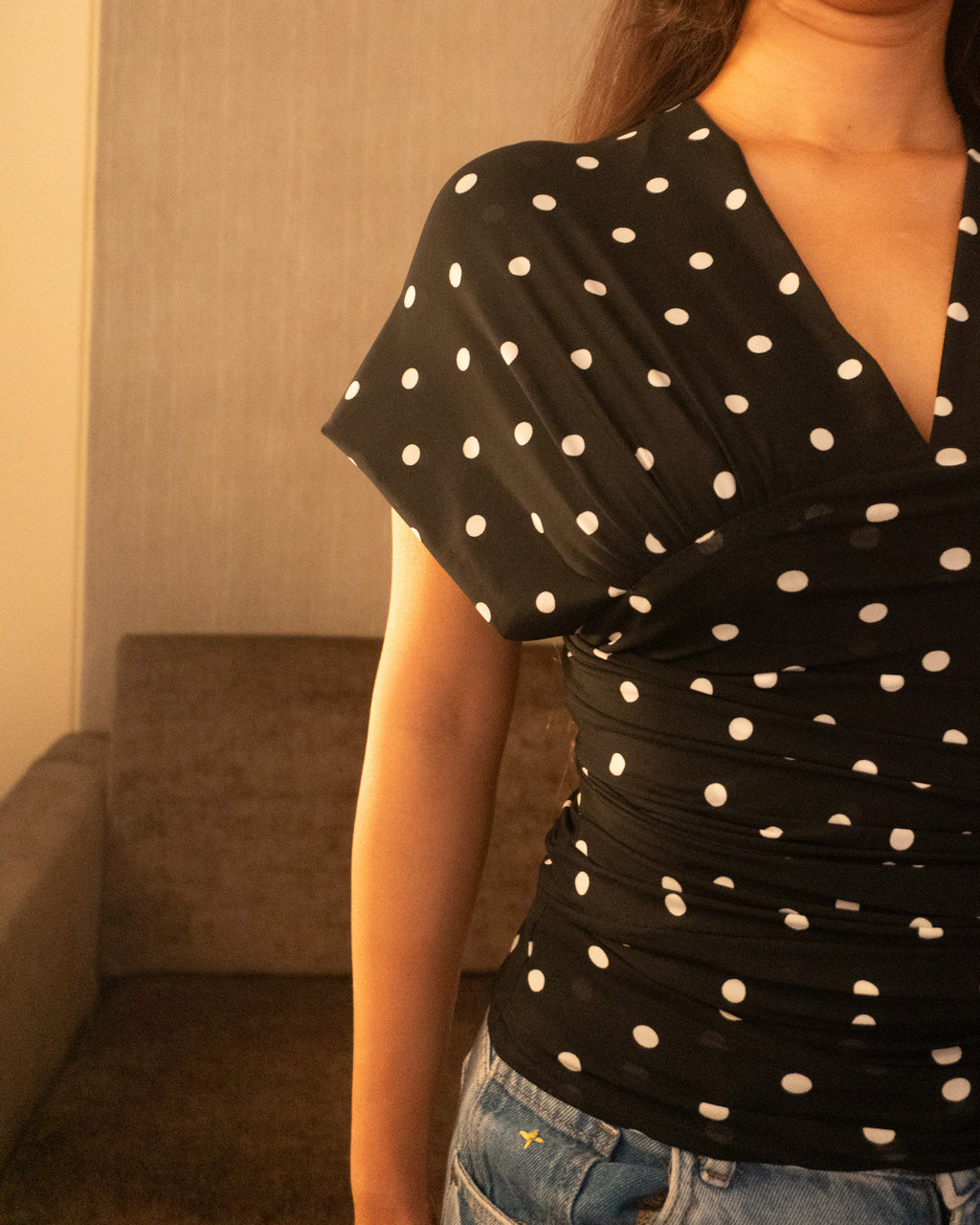 Romy Polka Top