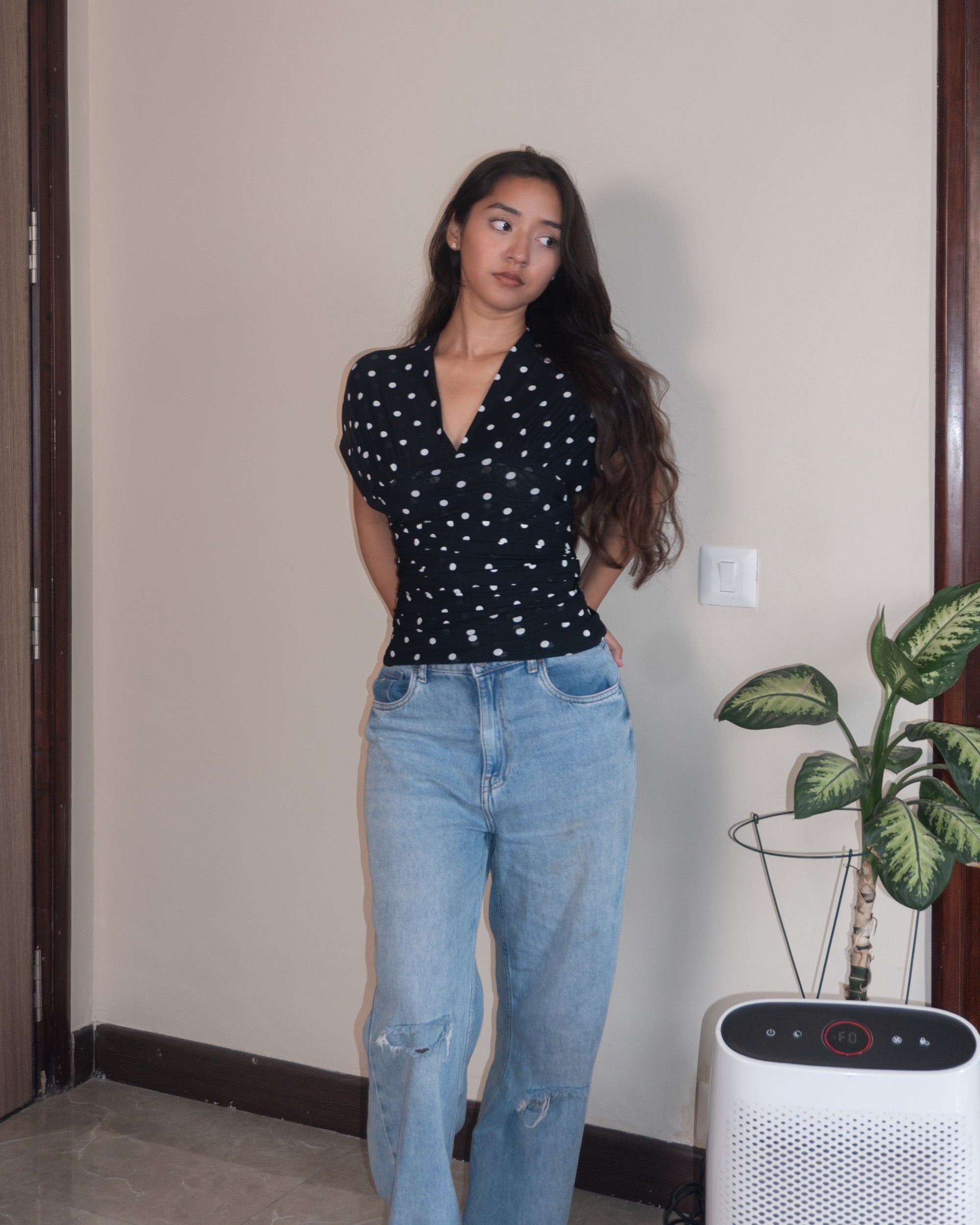 Romy Polka Top