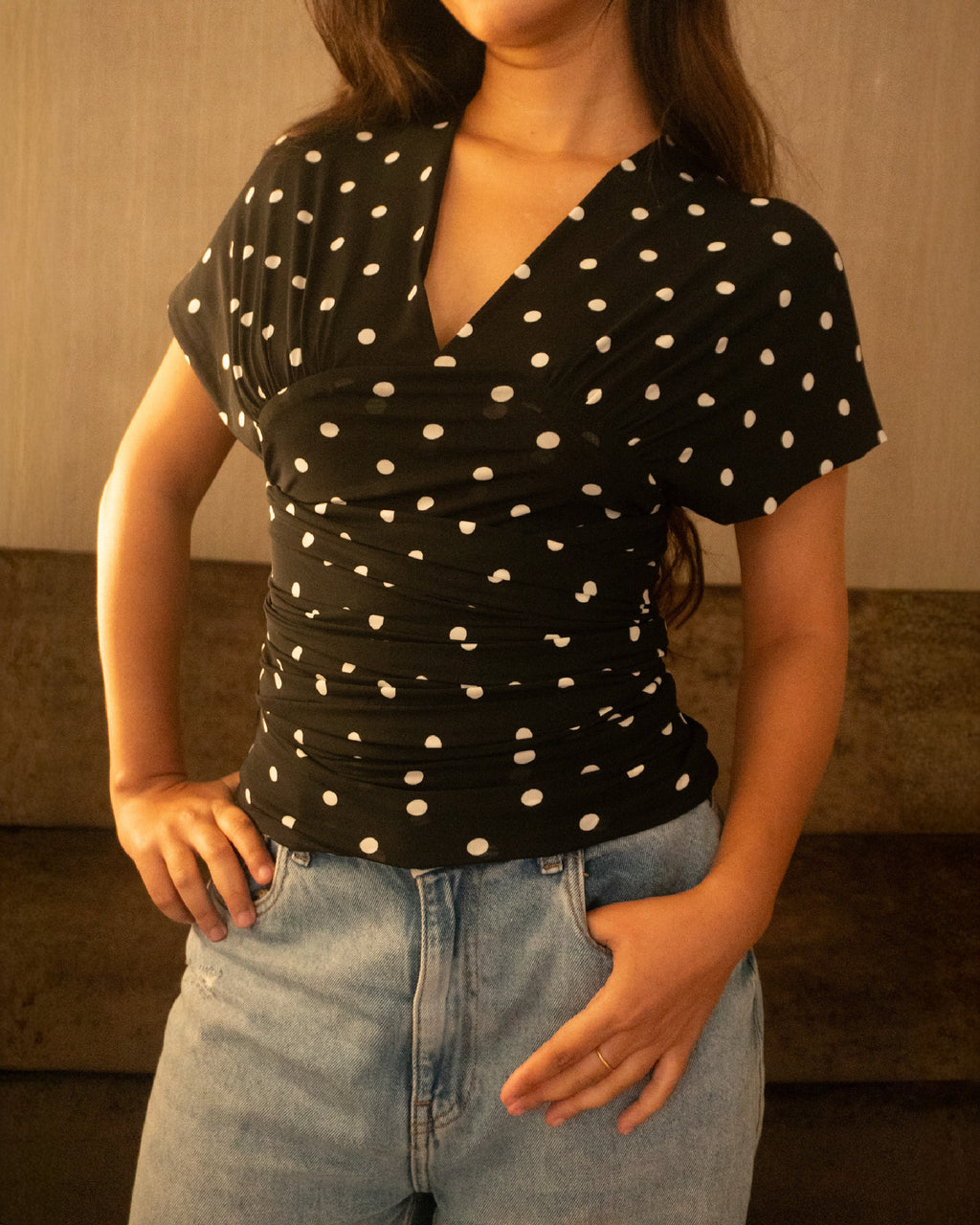 Romy Polka Top