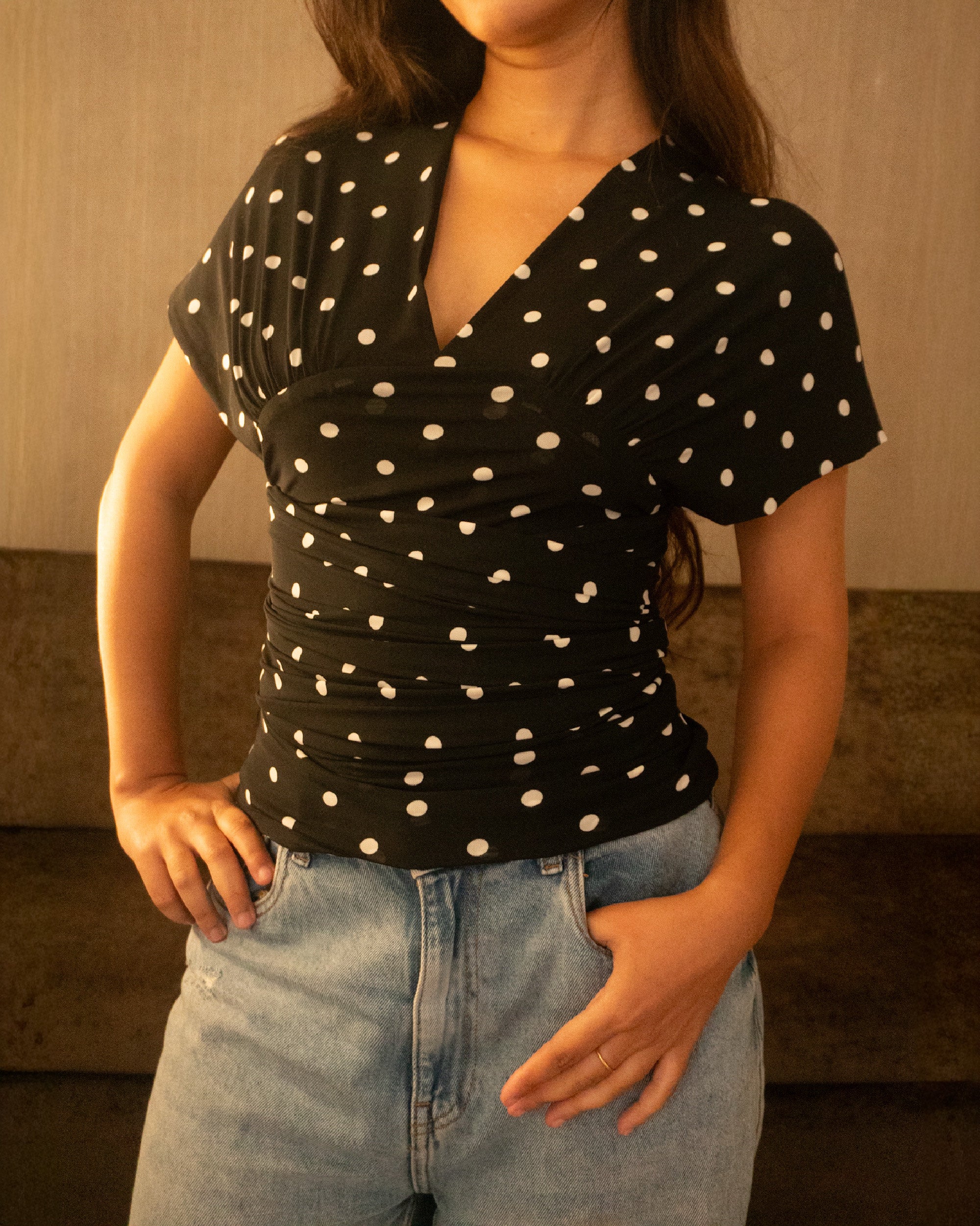 Romy Polka Top