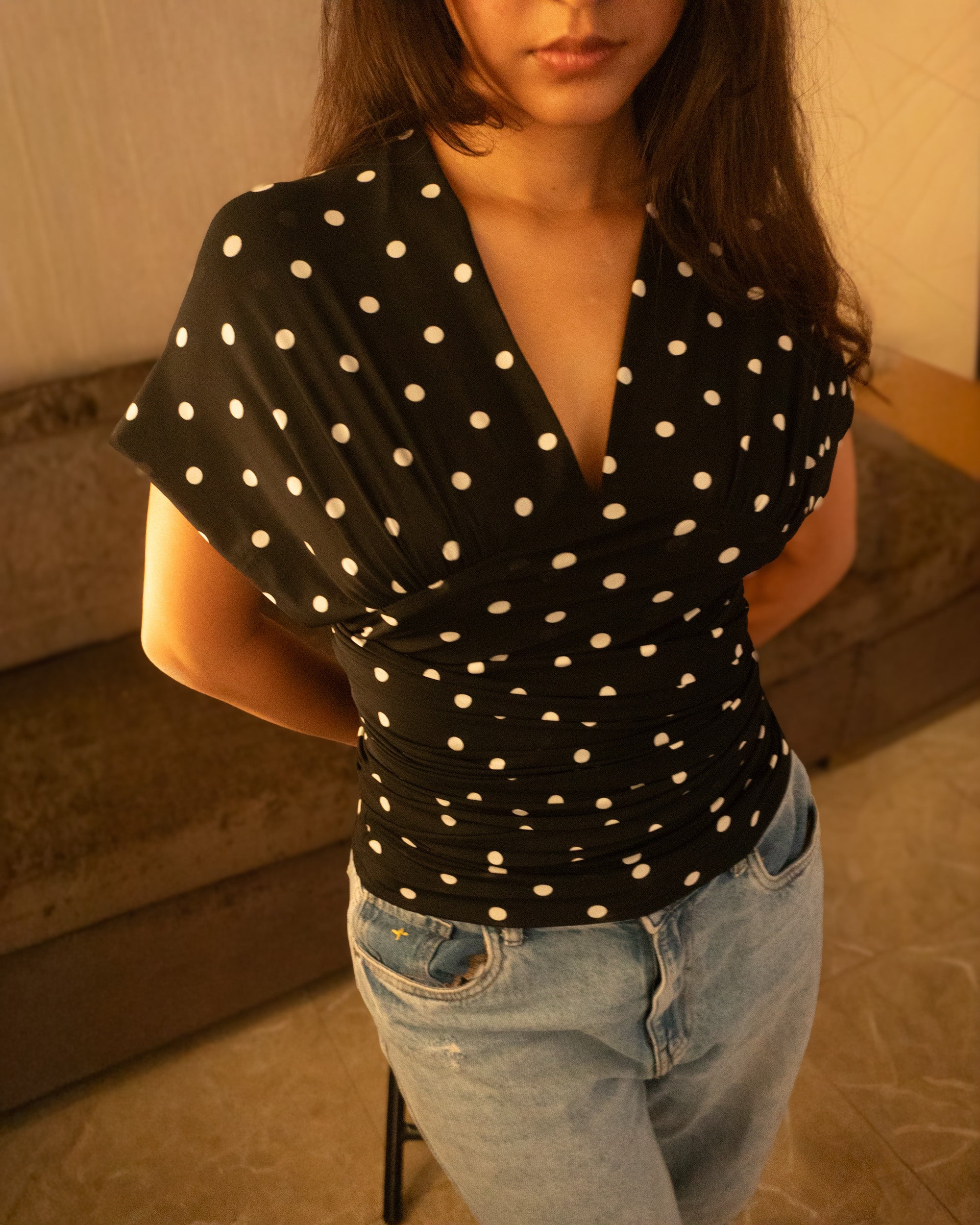 Romy Polka Top