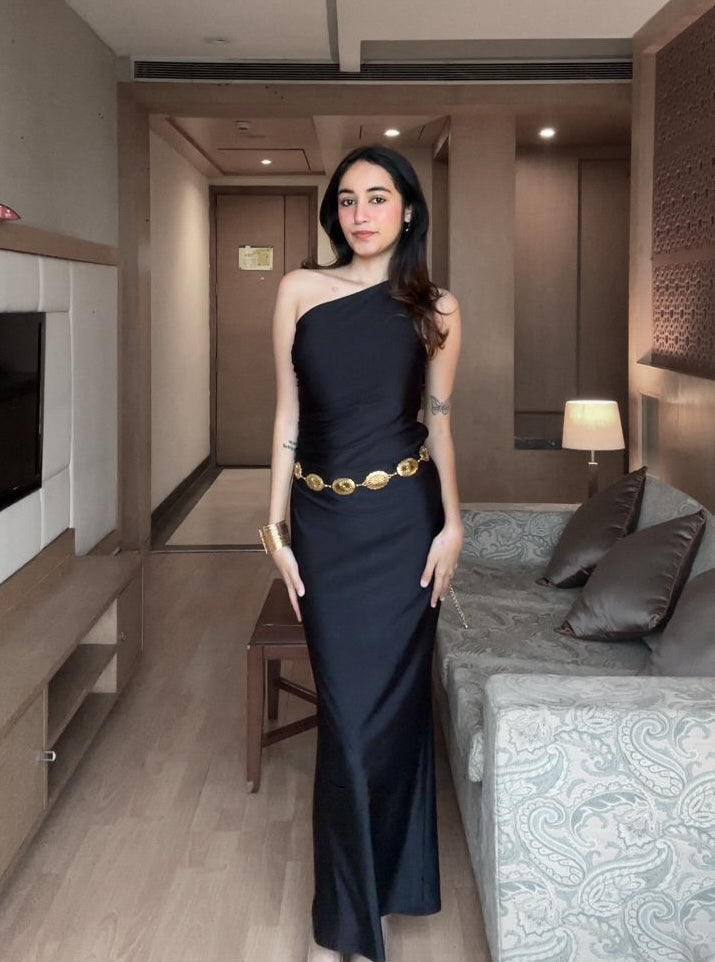 Raven One Shoulder Dress