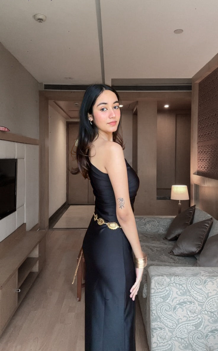 Raven One Shoulder Dress