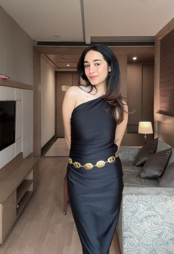 Raven One Shoulder Dress