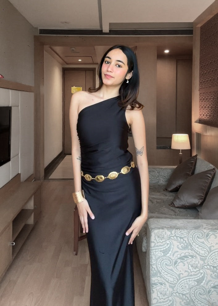 Raven One Shoulder Dress