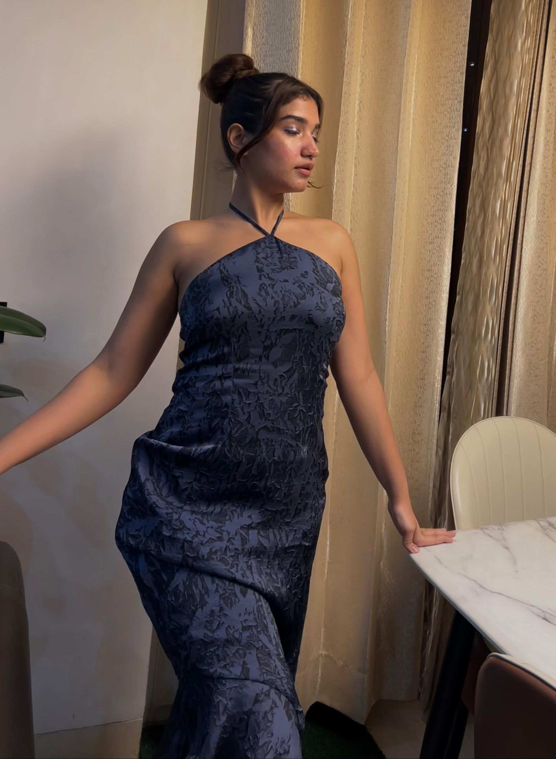 akoya mini dress Akoya Halter Dress – VERAH