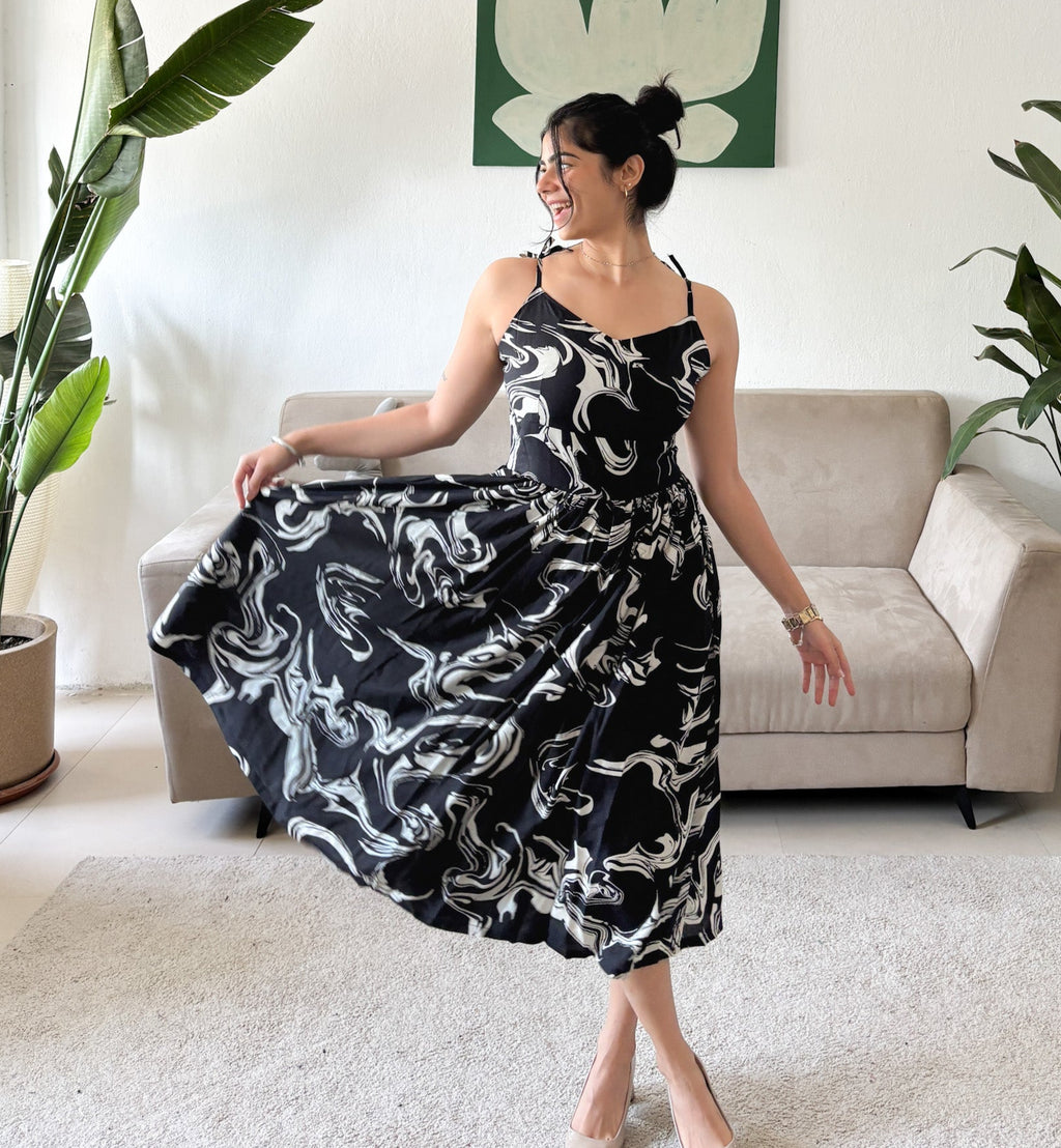 Karla Black Flare Dress