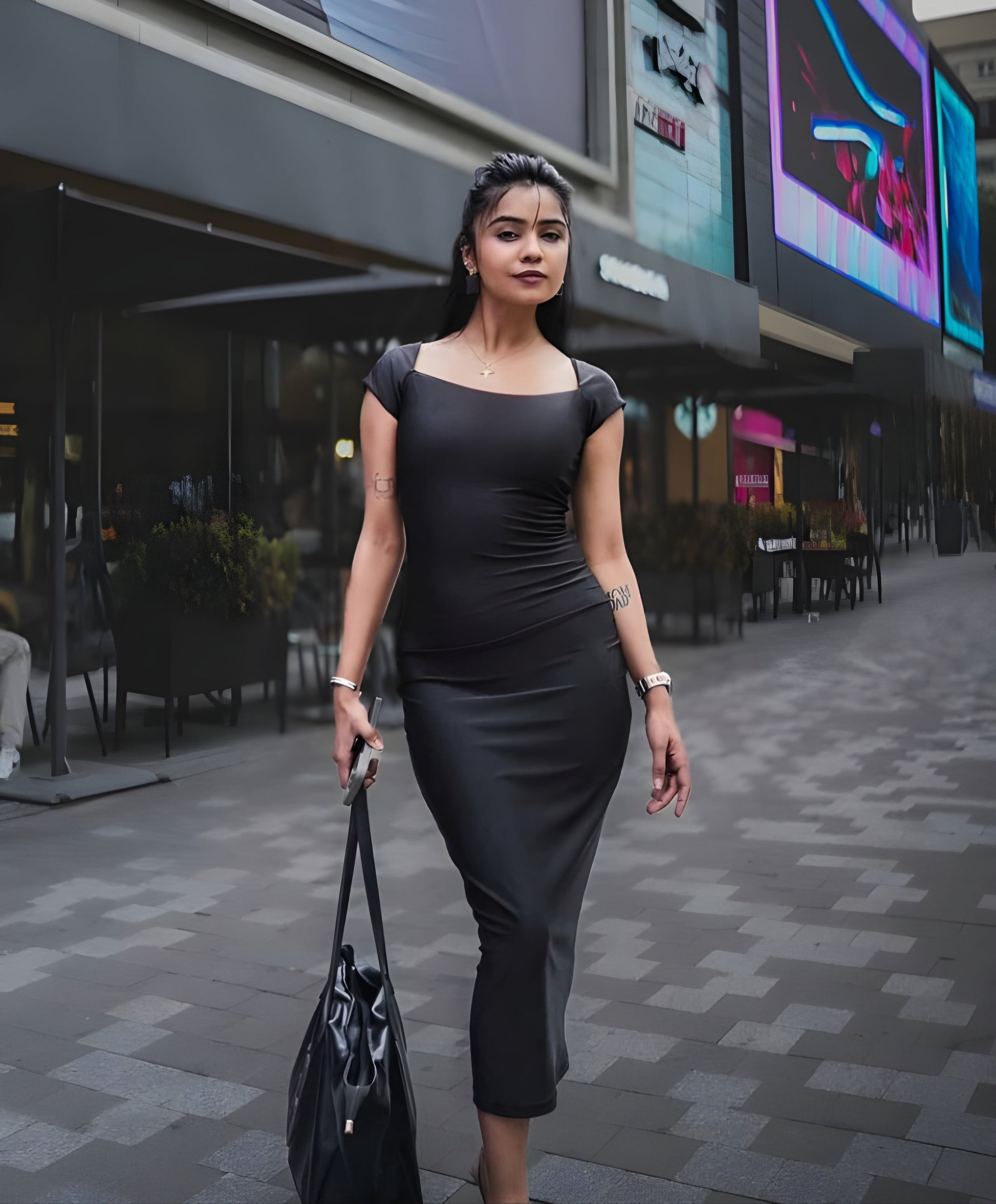 Noir Siren Dress