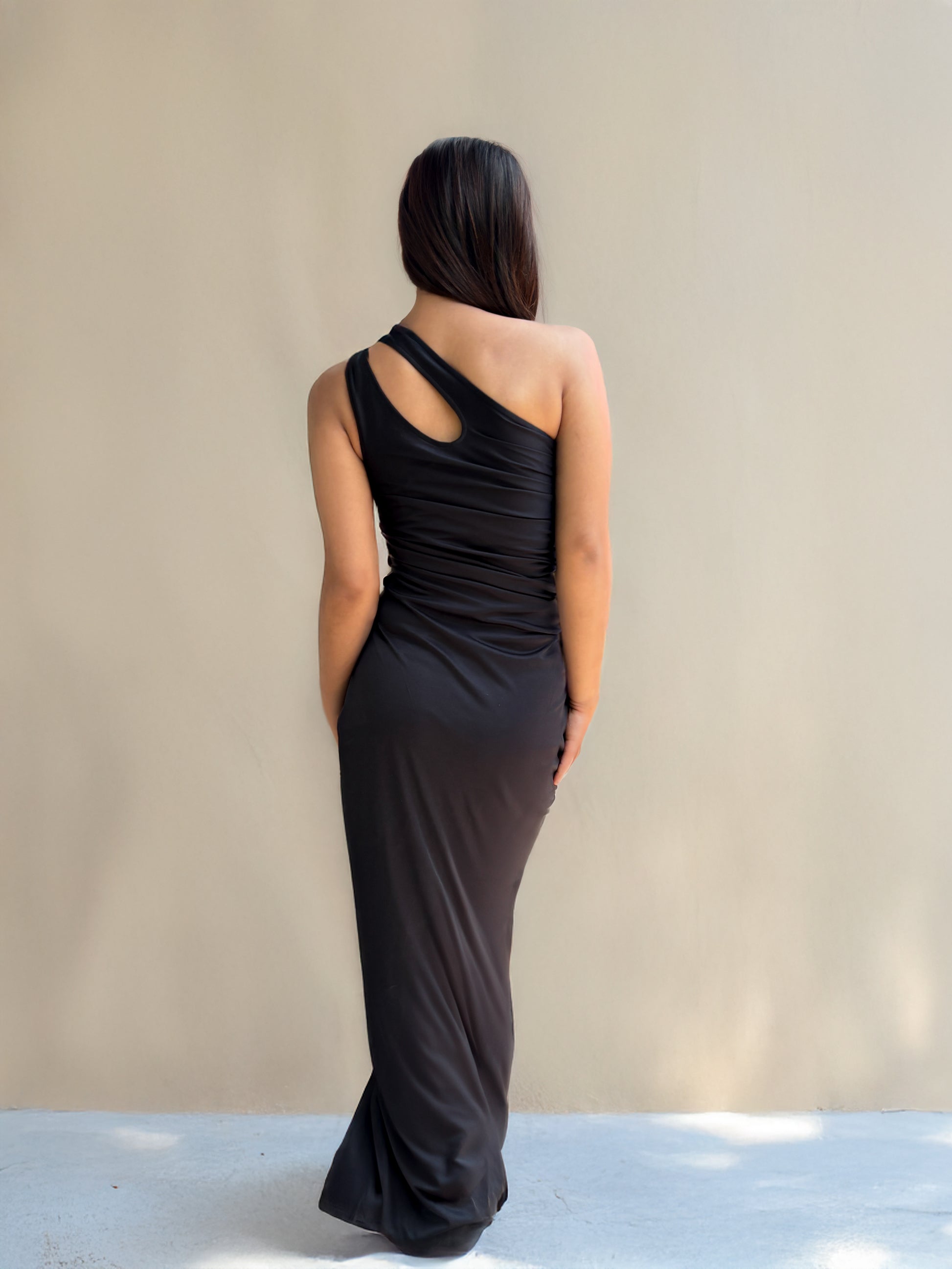 Athena One Shoulder Dress