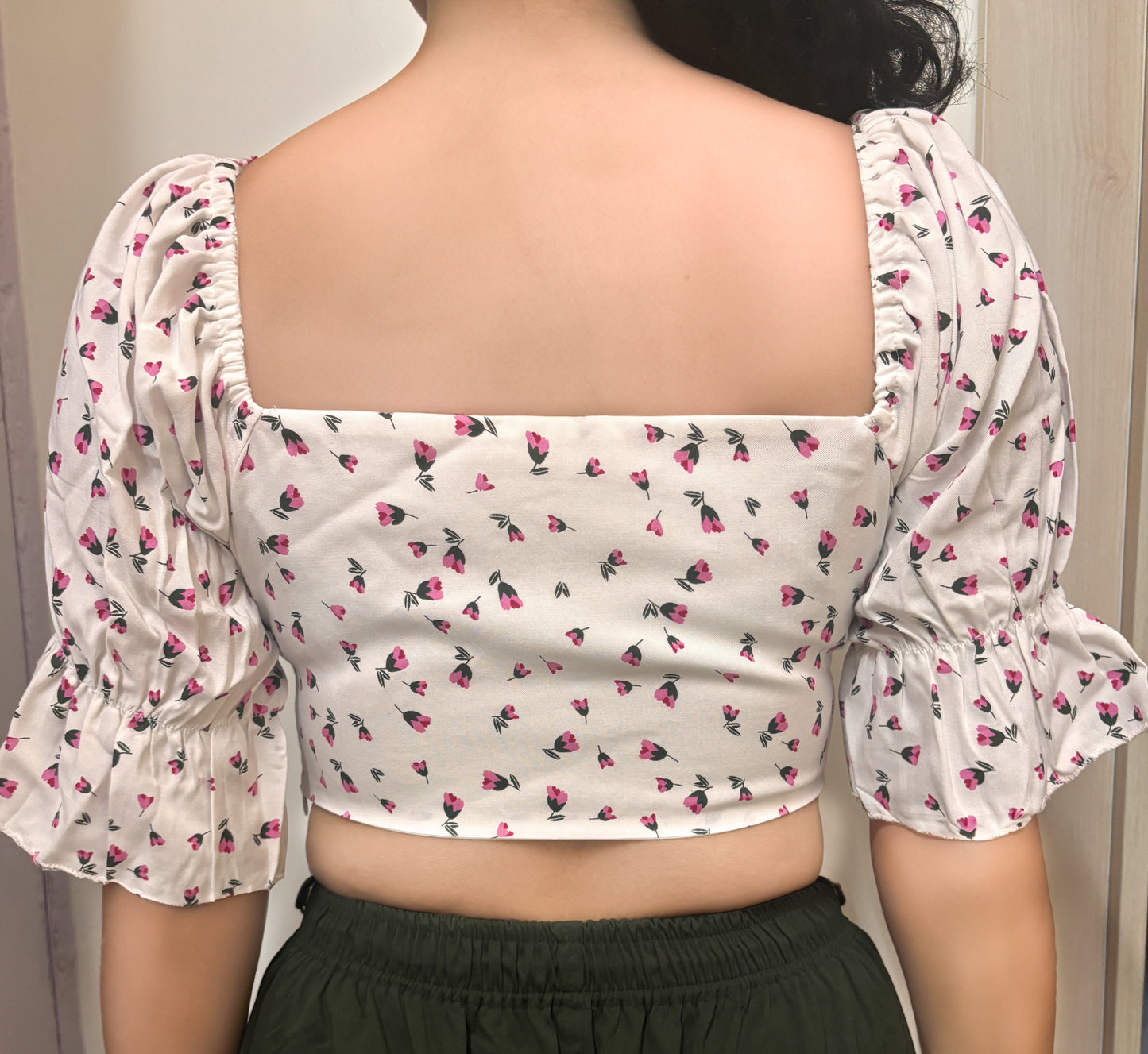 Rose Bustier Top